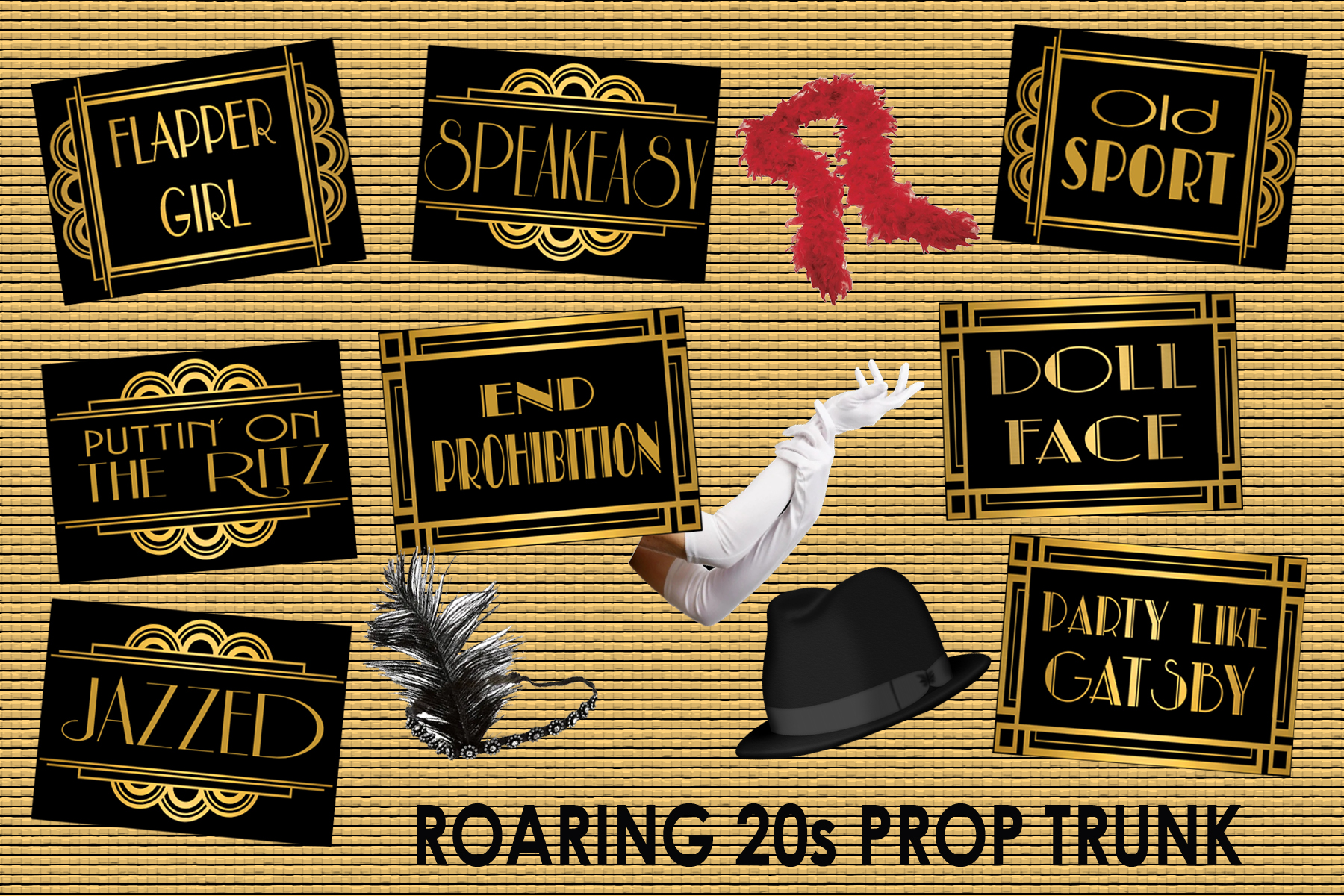 roaring 20s props green screen rental portland oregon