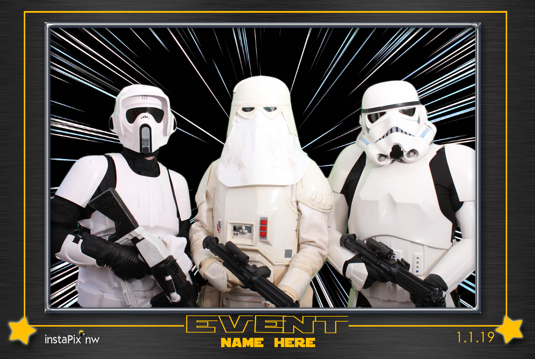 star wars green screen photo booth rental portland oregon